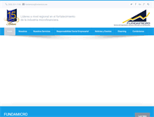 Tablet Screenshot of fundamicro.net